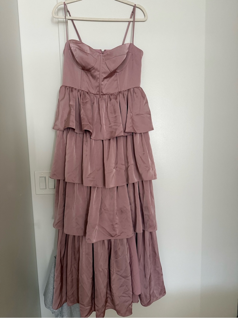 Birdy Grey Dusty Rose Dress with Sweetheart Bodice